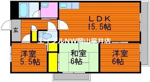 コニファープラザ新福の物件間取画像